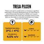 Trela Pilsen 600ml Caixa c/ 6 (R$ 7,43 a unidade)