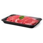 Bandeja de Isopor Preta R3 C/ Absorção - 400 unidades