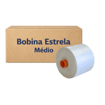 Bobina Estrela Médio Caixa c/ 6 rolos 