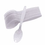 Colher Master Branca 18 cm - 25 unidades