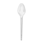 Colher Sobremesa Acrílico 12,5 cm - 50 unidades