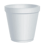 Copo Isopor com Tampa 180ml