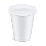 Copo Isopor com Tampa 180ml