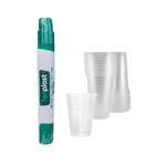 Copo Plástico Descartável 180ml Com 100 Unidades 
