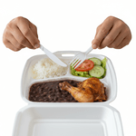 Faca master branca 18 cm - 25 unidades