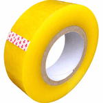 Fita Adesiva Amarela - 300 mts - 1 rolo