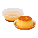 Forma Pudim forneavel C/ Tampa - 10 unidades.