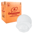 Forma Pudim forneavel C/ Tampa - 10 unidades.