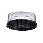 Embalagem Plástica para Bolos e Tortas G 32 MB PRETA - 100 unidades