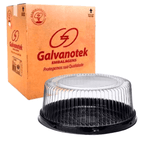 Embalagem Plástica para Bolos G 32 MM Preto- GALVANOTEK 