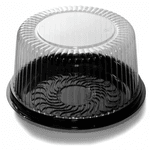 Embalagem Plástica para Bolos G 50 Preto - GALVANOTEK