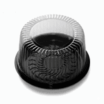 Embalagem Plástica para Bolos G 50 Preto - GALVANOTEK