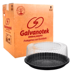 Embalagem Plástica para Bolos G 60 Preto - GALVANOTEK