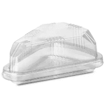 Embalagem Plástica Para Fatia Pudim/Torta G 630 - Galvanotek