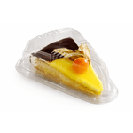Embalagem Plástica Para Fatia Pudim/Torta G 630 - Galvanotek