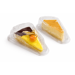 Embalagem Plástica Para Fatia Pudim/Torta G 630 - Galvanotek