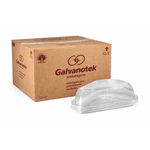 Embalagem Plástica Para Fatia Pudim/Torta G 630 - Galvanotek