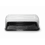 Embalagem Plástica para Bolos G 65 Preto - GALVANOTEK 