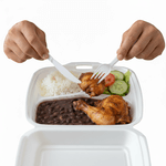 Garfo Master Branco 18 cm - 25 unidades