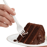 Garfo Master Branco 18 cm - 25 unidades