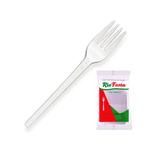 Garfo Sobremesa Branco - 50 unidades