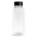 Garrafa PET 1000 ml Com Tampa - 100 unidades