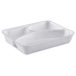 Bandeja Térmica HF 100/3 - S/ Tampa 1.100ml - 100 unidades