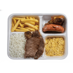 Bandeja Térmica HF 100/4 Sem Tampa 1.100ml - 100 unidades