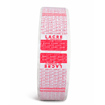 Lacre de Segurança 30 x 90 Vermelho - 500 unidades