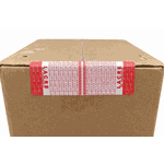 Lacre de Segurança 30 x 90 Vermelho - 500 unidades