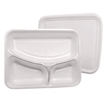 Bandeja Térmica HF 100/3 - S/ Tampa 1.100ml - 100 unidades