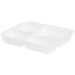 Bandeja Térmica HF 100/4 - C/ Tampa 1.100ml - 100 unidades