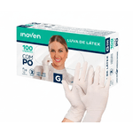 Luva Latex Talge - 100 unidades
