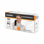 Luva Nitrílica - 100 unidades