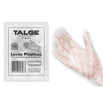 Luva de Plástico Descartável - 100 unidades