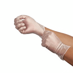 Luva de Vinil - 100 unidades