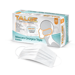 Mascara Cirúrgica Tripla - 50 unidades