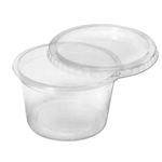 Pote Redondo Descartável 380 ml - 25 unidades