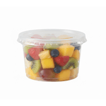 Kit Pote Redondo 250 ml C/ Tampa - RIOPLASTIC