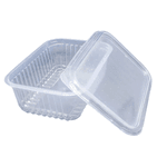 Pote Retangular com Tampa 500ml