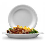 Prato Térmico Isopor 23 cm - 25 unidades