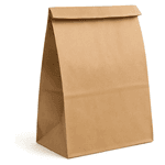 Saco de Papel Kraft SOS Liso M - 50 unidades