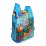 Sacola Plástica Azul 40x50 ECO - Caixa 500 unidades