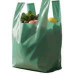 Sacola Plástica Recuperada Verde 30x45 - 4 kg