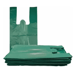 Sacola Plástica Recuperada Verde 30x45 - 4 kg