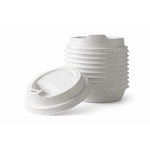 Tampa Para Copo de Papel 180 ml - INOVEN - 25 unidades