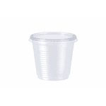 Tampa Pote Descartável 100ml - CRISTALCOPO - Caixa 2000 unidades