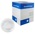 Tampa Pote Descartável 100ml - CRISTALCOPO - Caixa 2000 unidades