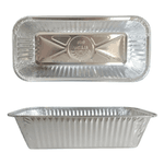 Bandeja Alumínio C/ Tampa Pet - WYDA - 50 unidades