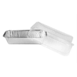 Bandeja Alumínio C/ Tampa Pet - WYDA - 50 unidades